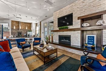 Clubhouse lounge